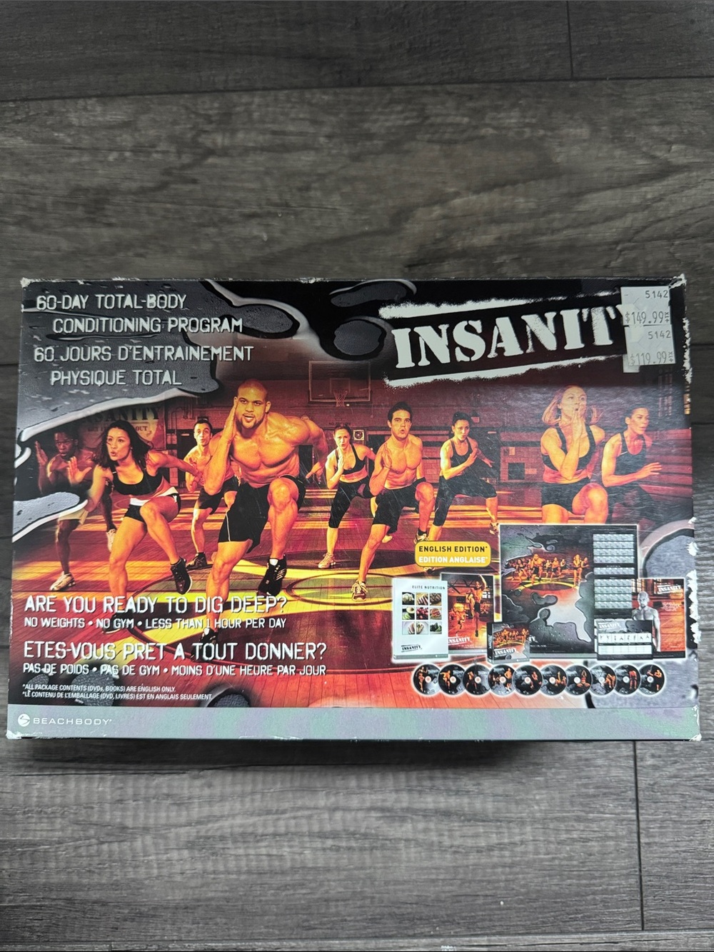 Beachbody Insanity Workout DVD Set  2009